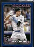 2024 Topps #699 Sean Bouchard Royal Blue