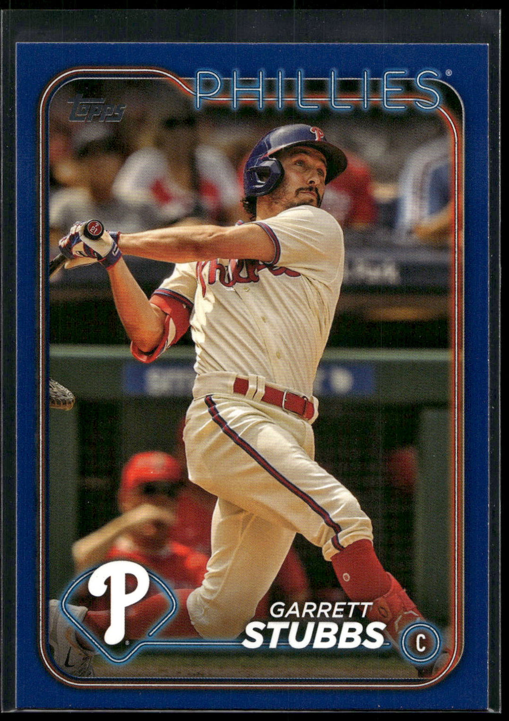2024 Topps #409 Garrett Stubbs Royal Blue