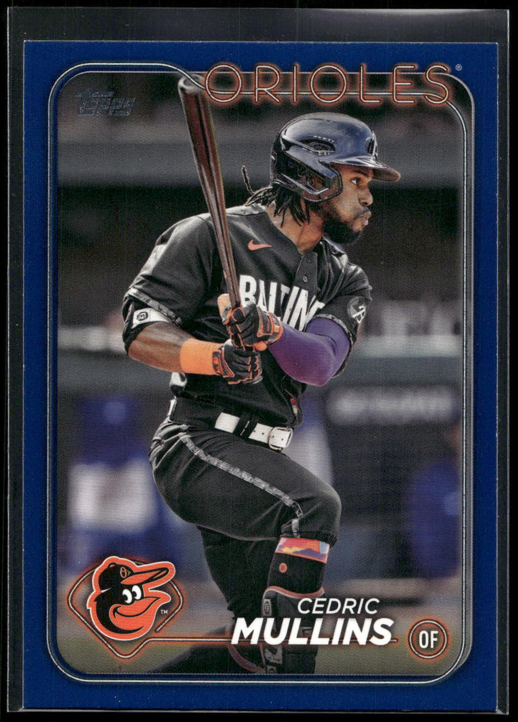 2024 Topps #370 Cedric Mullins Royal Blue