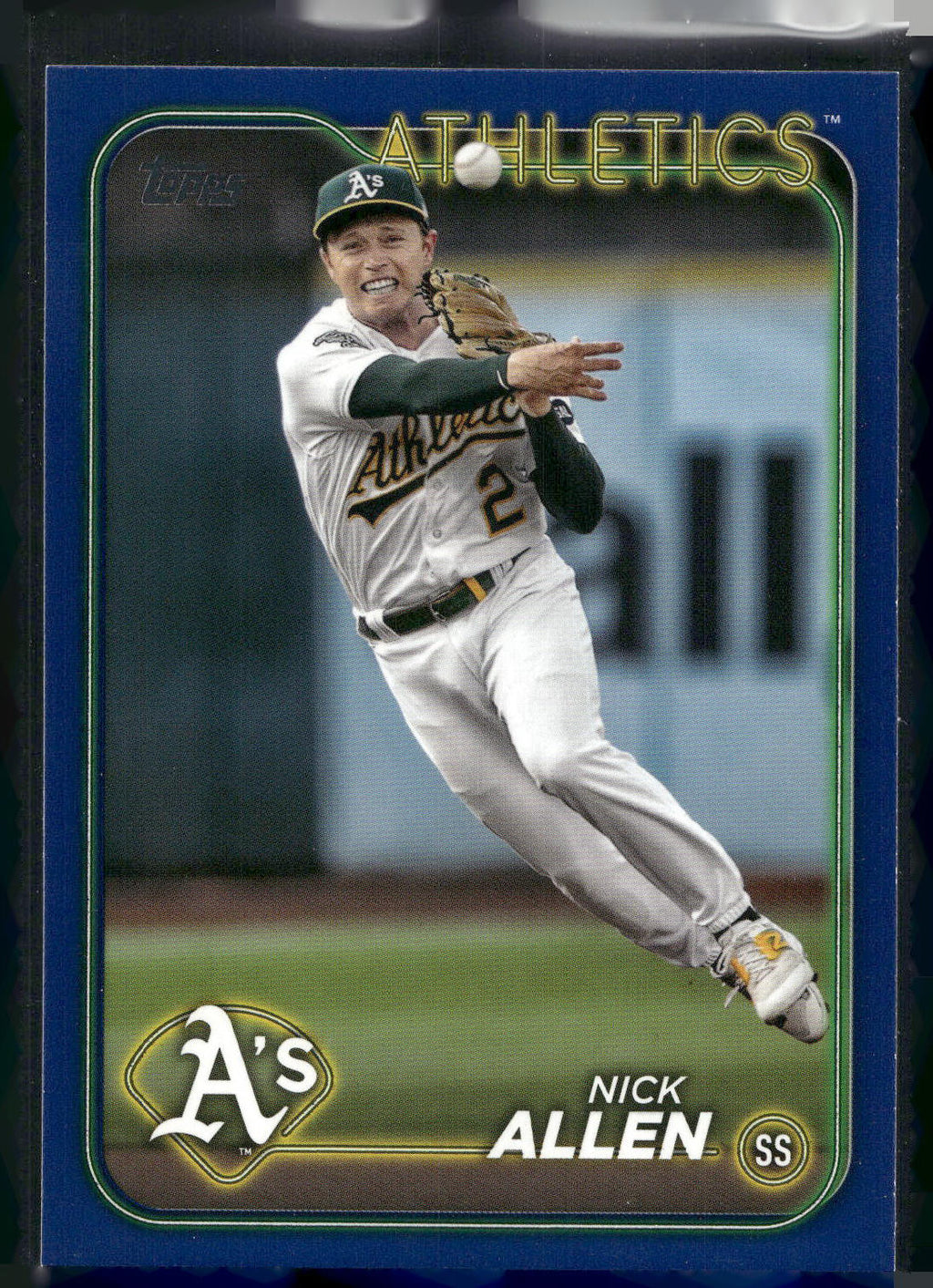 2024 Topps #599 Nick Allen Royal Blue