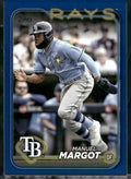 2024 Topps #347 Manuel Margot Royal Blue
