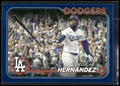 2024 Topps #619 Teoscar Hernández Royal Blue