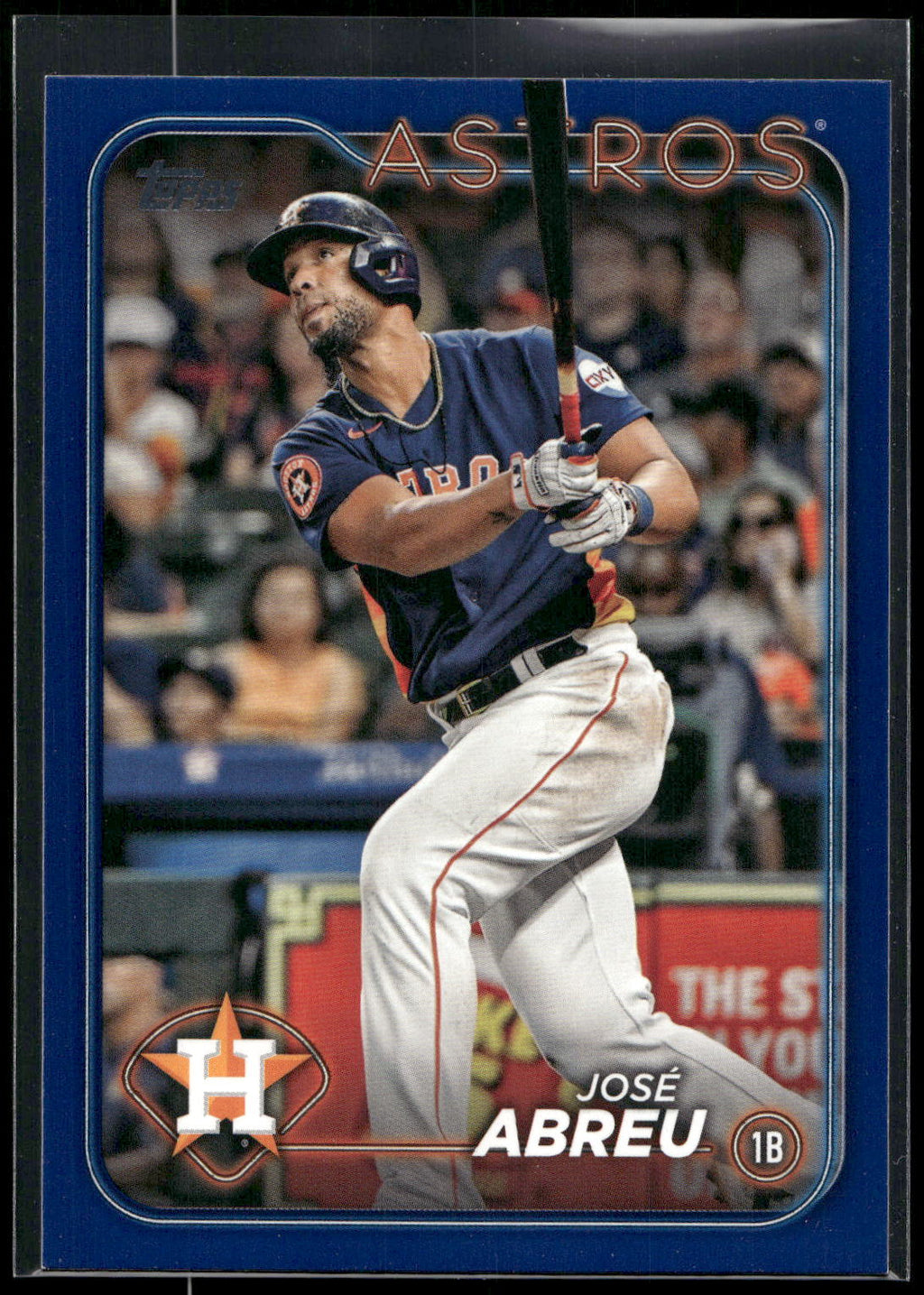 2024 Topps #410 José Abreu Royal Blue