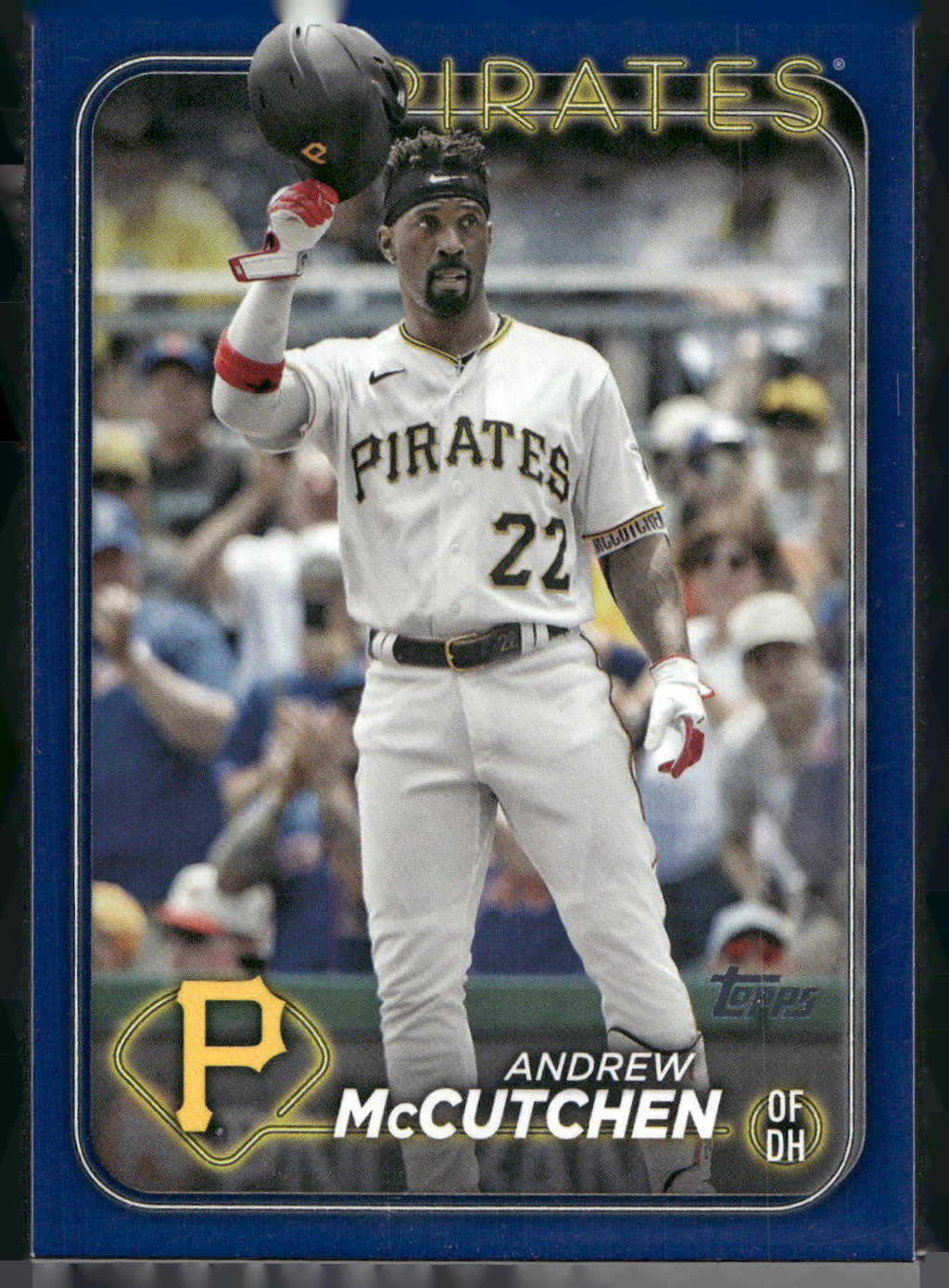 2024 Topps #566 Andrew McCutchen Royal Blue