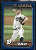 2024 Topps #605 Kenta Maeda Royal Blue