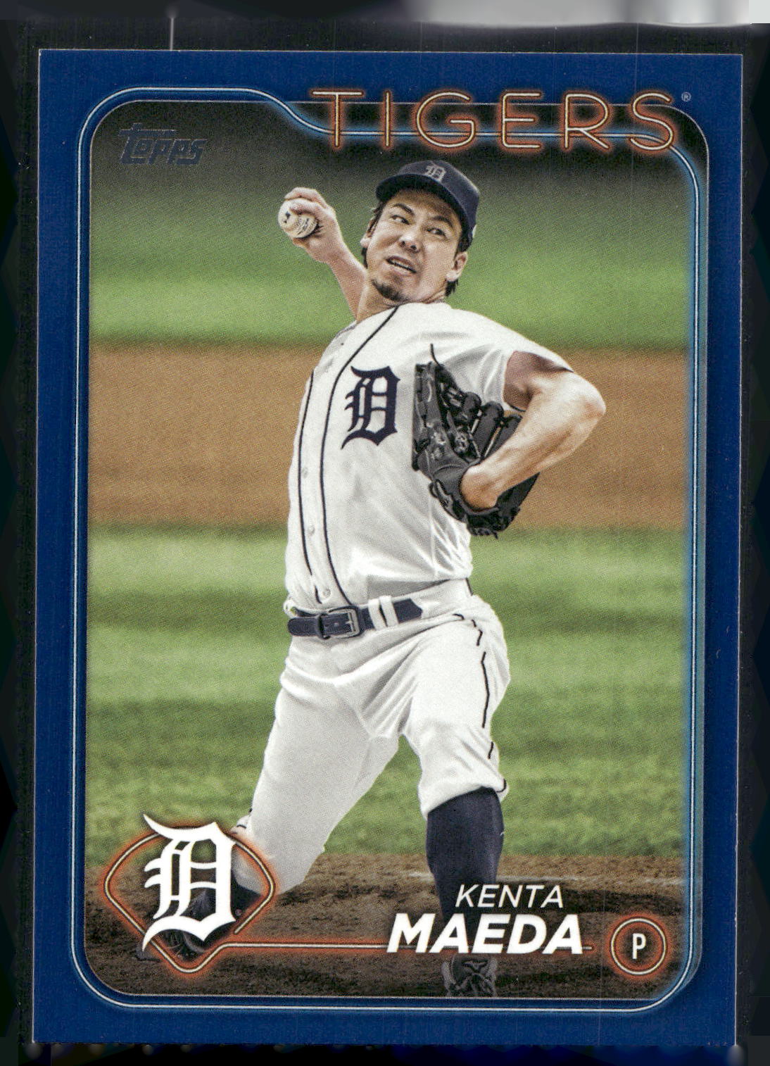 2024 Topps #605 Kenta Maeda Royal Blue