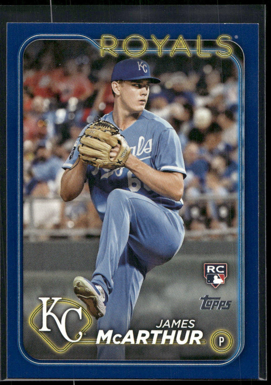 2024 Topps #434 James McArthur Royal Blue