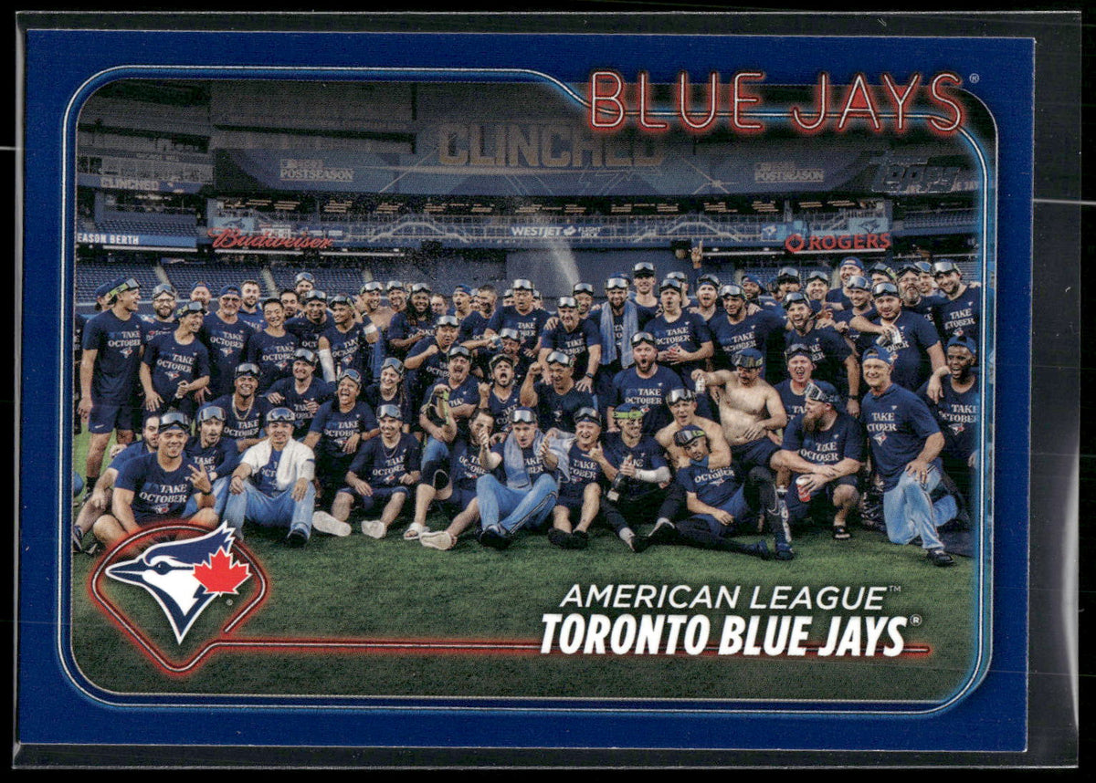 2024 Topps #604 Toronto Blue Jays Royal Blue