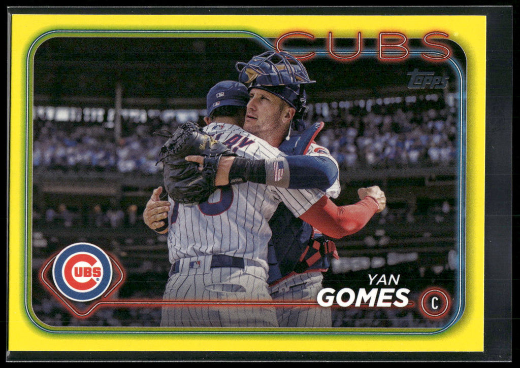 2024 Topps #581 Yan Gomes Yellow