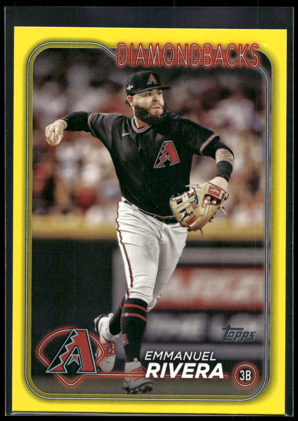 2024 Topps #669 Emmanuel Rivera Yellow