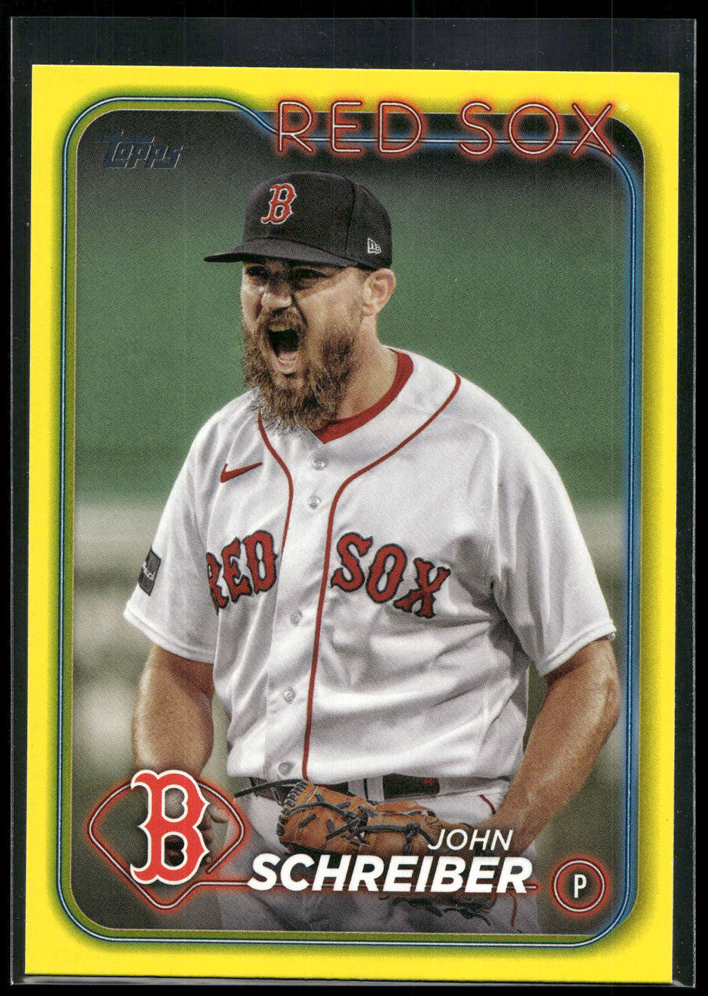 2024 Topps #426 John Schreiber Yellow
