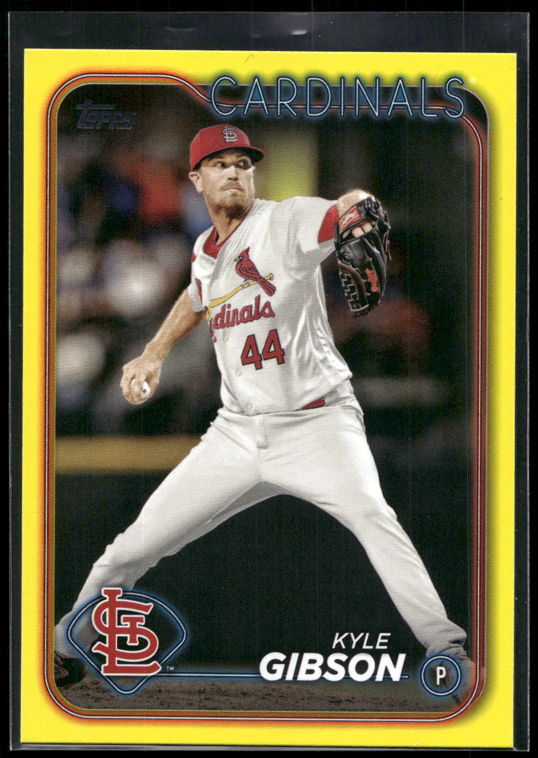 2024 Topps #695 Kyle Gibson Yellow