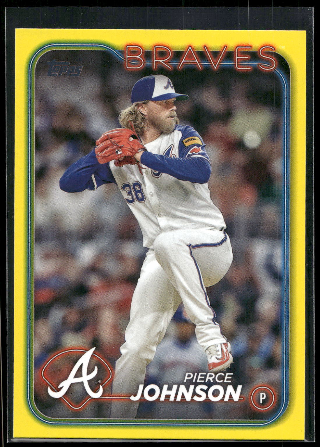 2024 Topps Update #US335 Pierce Johnson Yellow