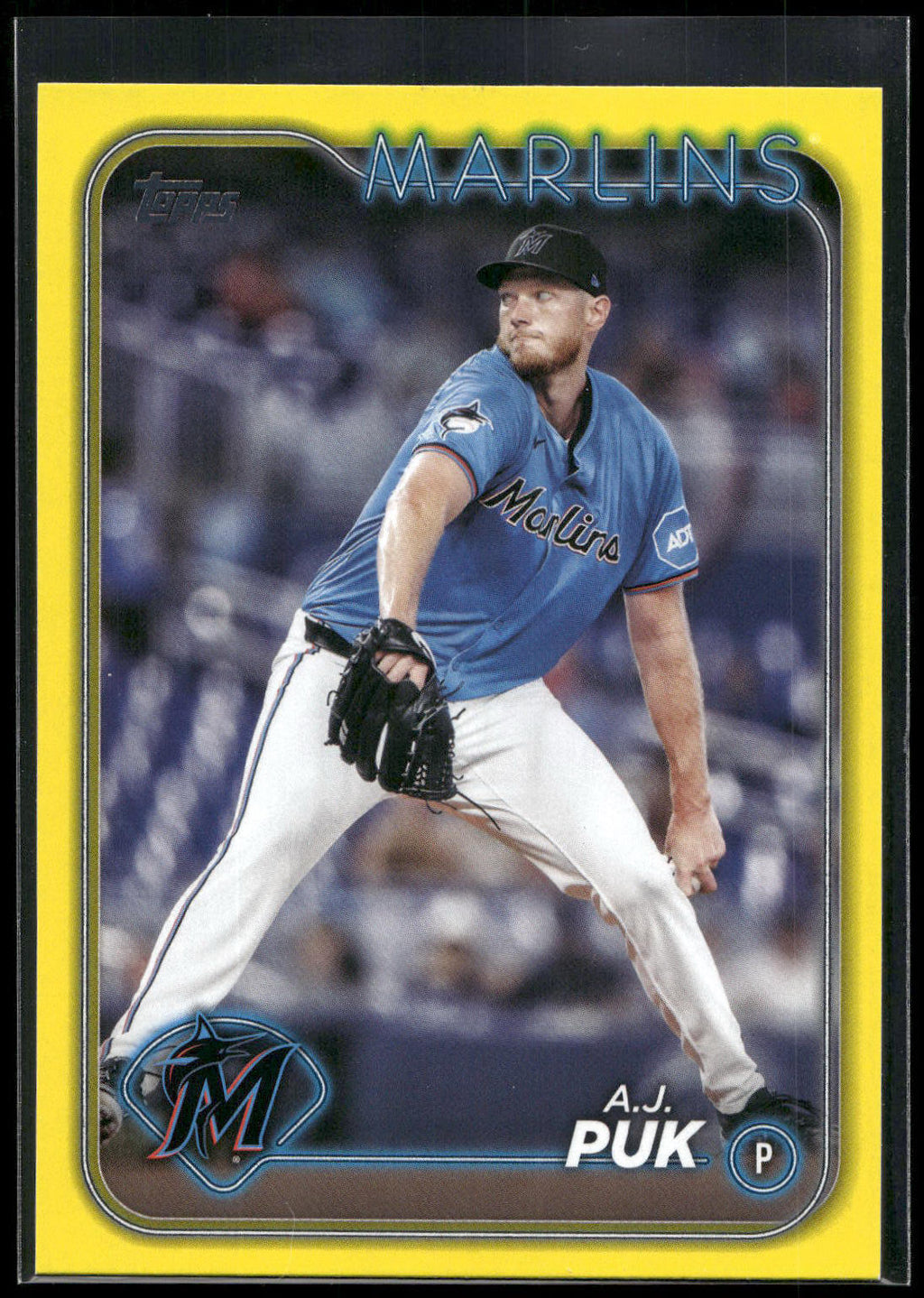 2024 Topps Update #US330 A.J. Puk Yellow