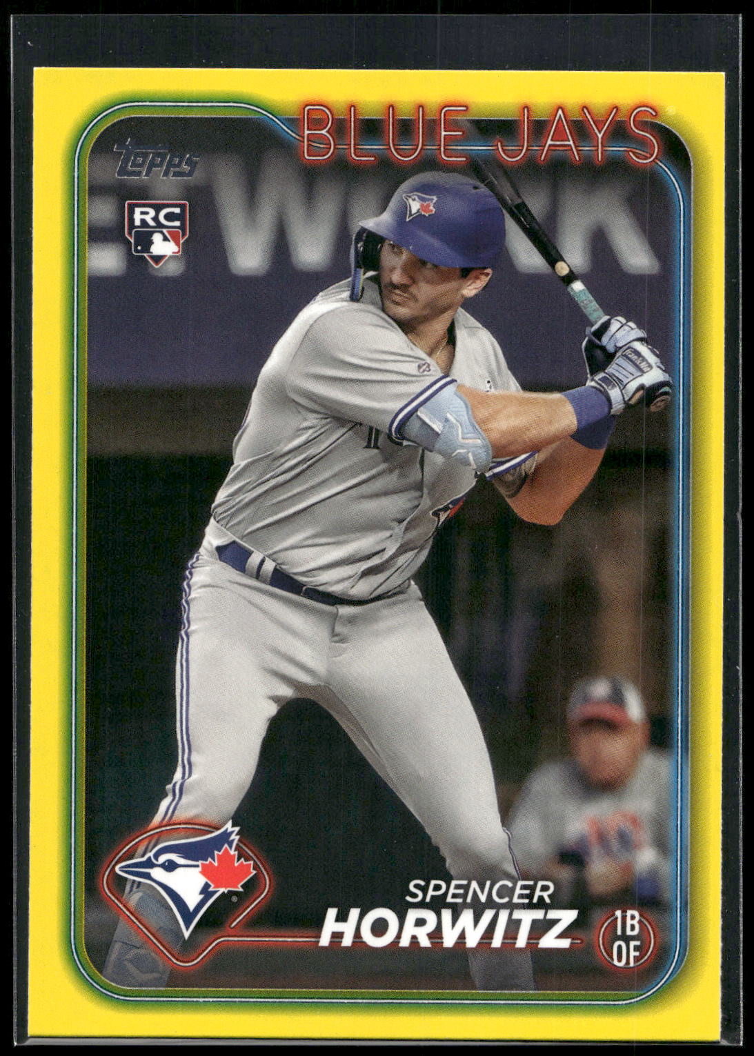 2024 Topps #172 Spencer Horwitz Yellow