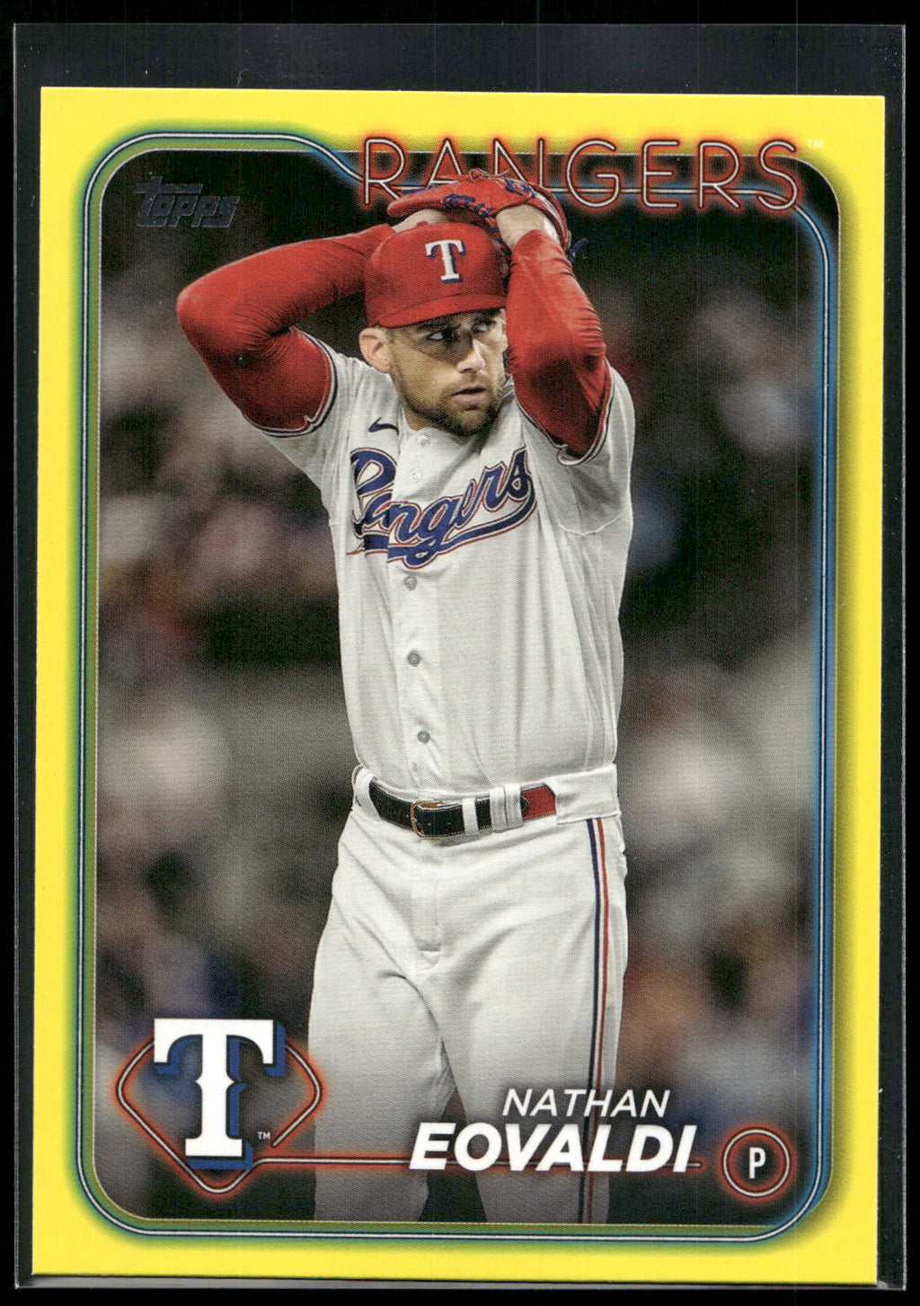 2024 Topps #258 Nathan Eovaldi Yellow