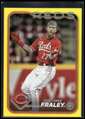2024 Topps #261 Jake Fraley Yellow