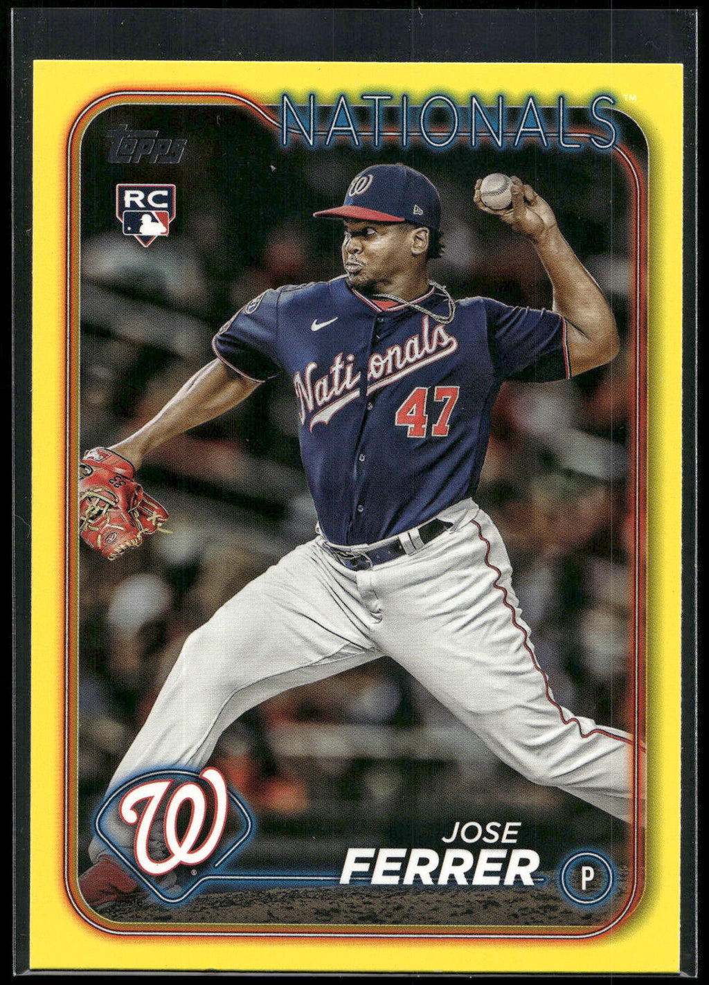 2024 Topps #85 Jose Ferrer Yellow
