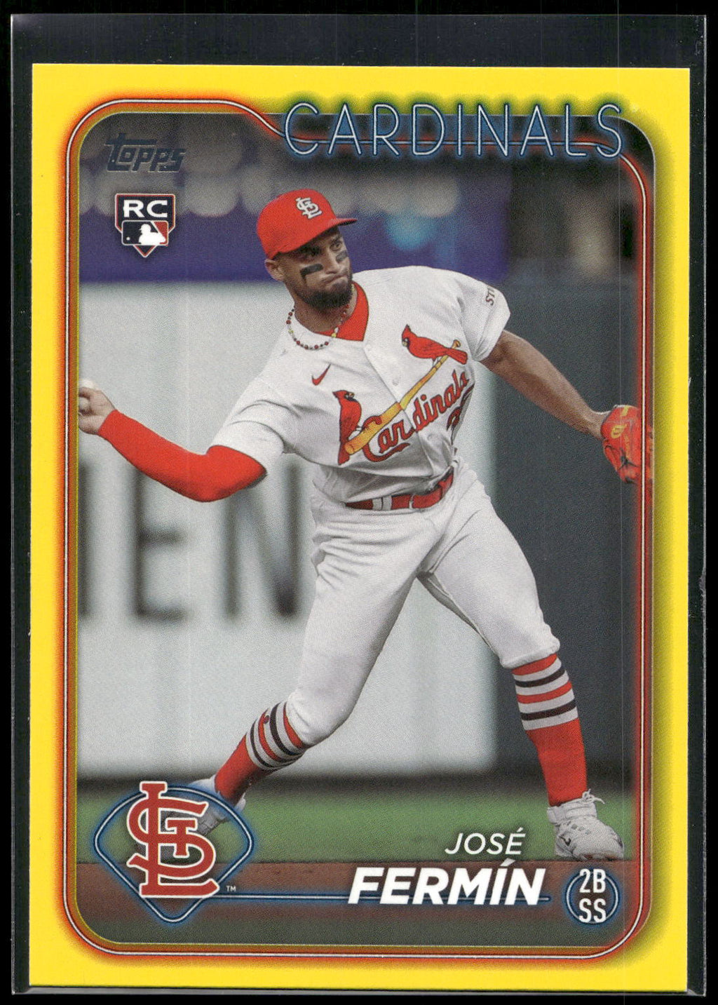 2024 Topps #305 José Fermín Yellow