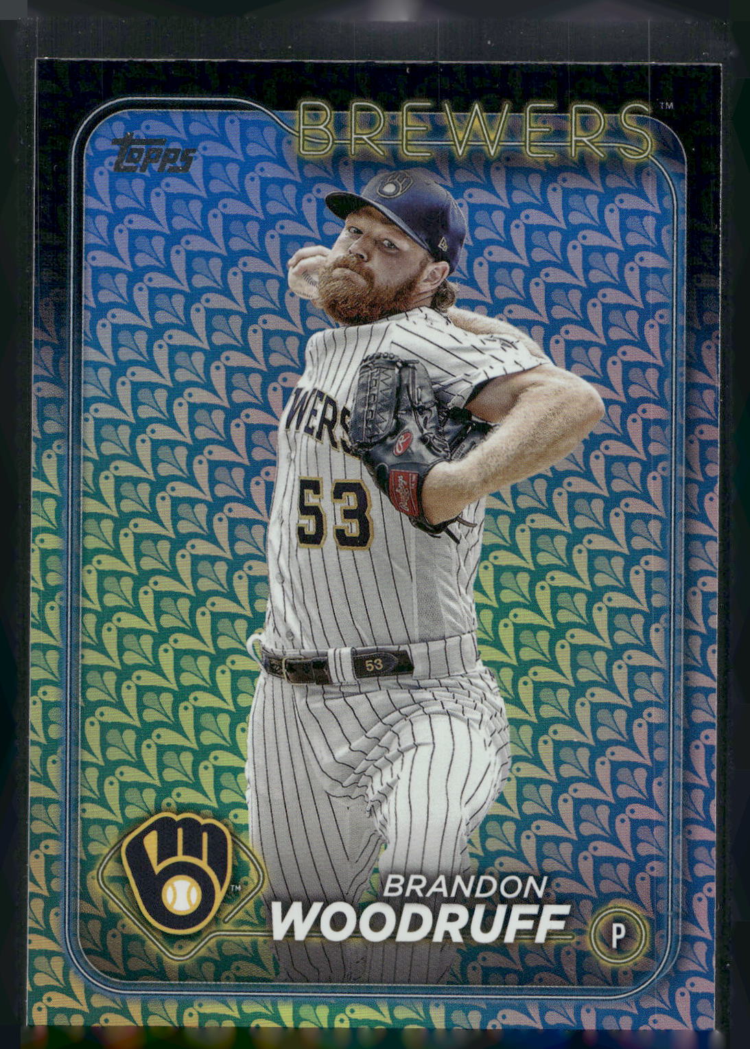 2024 Topps #103 Brandon Woodruff Holiday