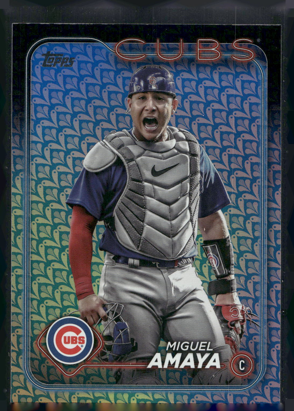 2024 Topps #319 Miguel Amaya Holiday