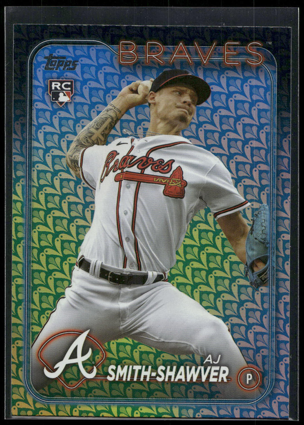 2024 Topps #117 AJ Smith-Shawver Holiday