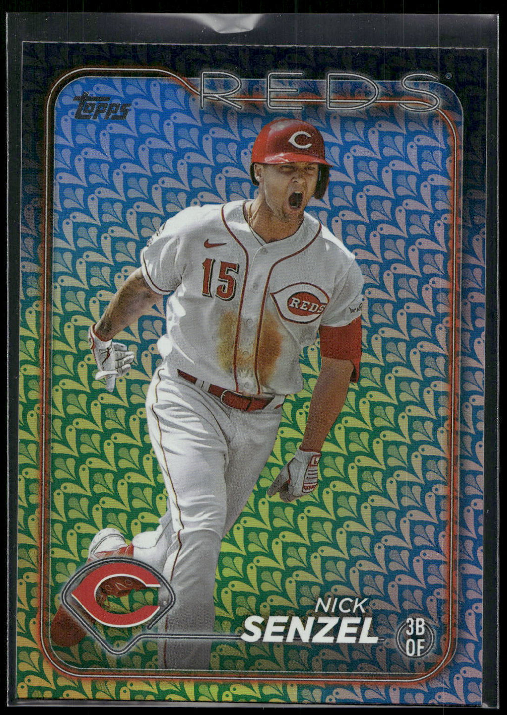 2024 Topps #338 Nick Senzel Holiday