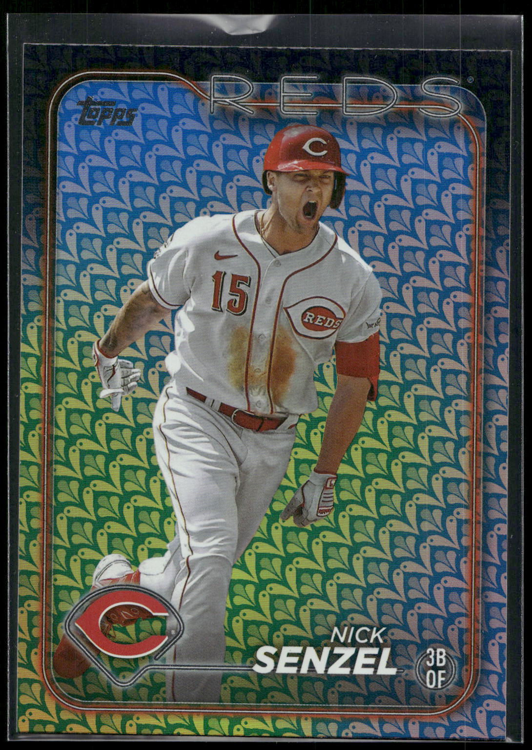 2024 Topps #338 Nick Senzel Holiday
