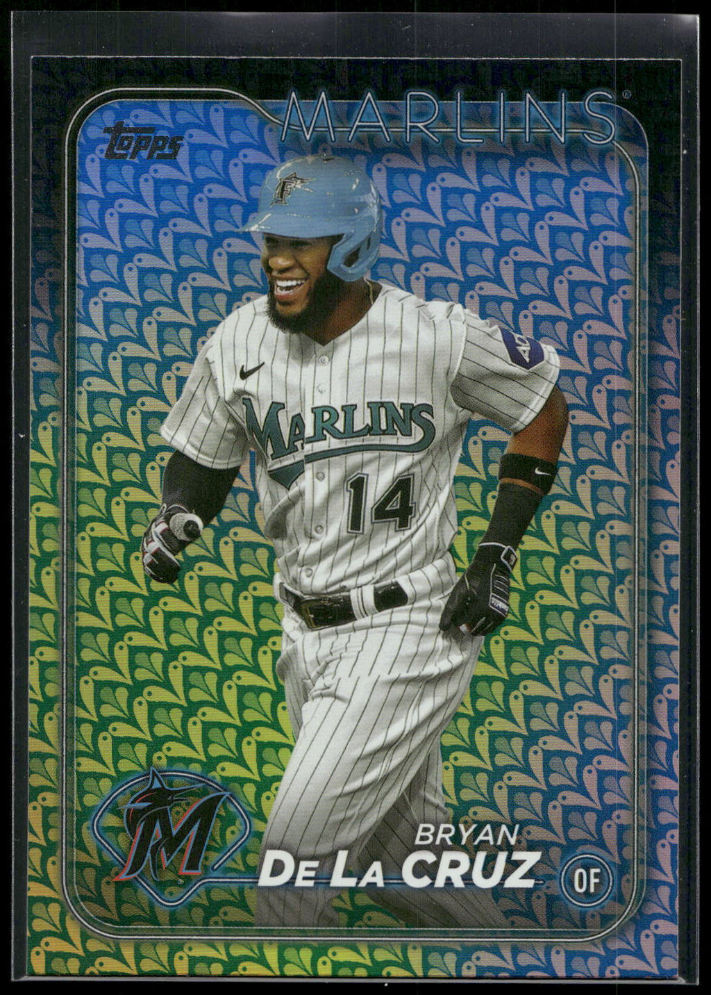 2024 Topps #215 Bryan De La Cruz Holiday