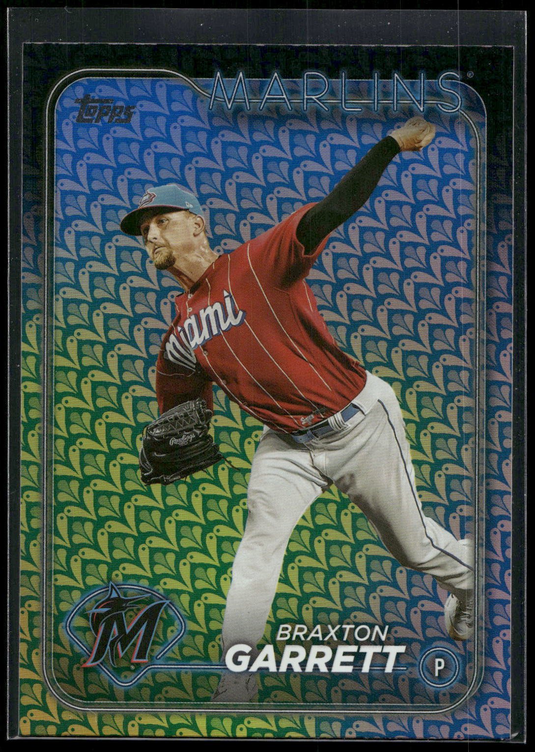 2024 Topps #323 Braxton Garrett Holiday