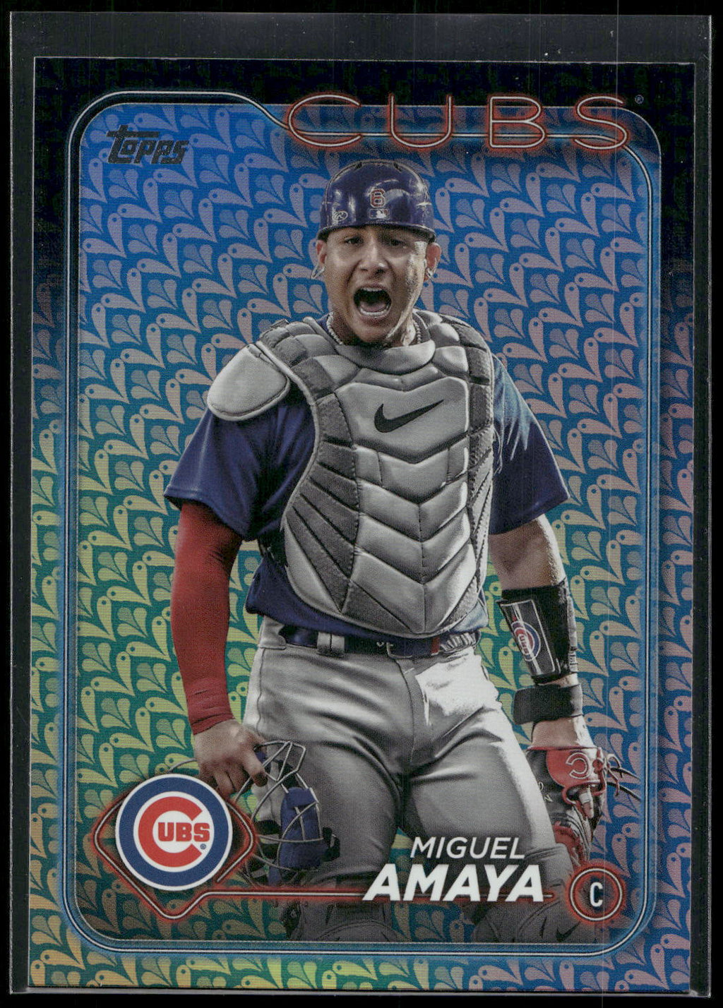 2024 Topps #319 Miguel Amaya Holiday