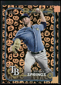 2024 Topps Update #US74 Jeffrey Springs Holiday Jack O'Lanterns