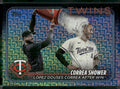 2024 Topps #155 Correa Shower: López Douses Correa After Win Holiday