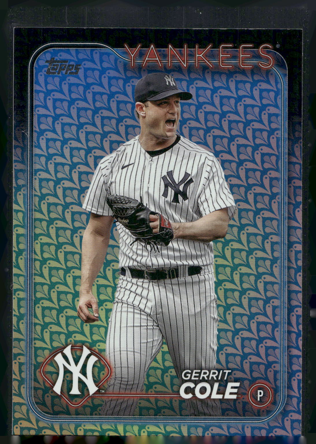 2024 Topps #100 Gerrit Cole Holiday