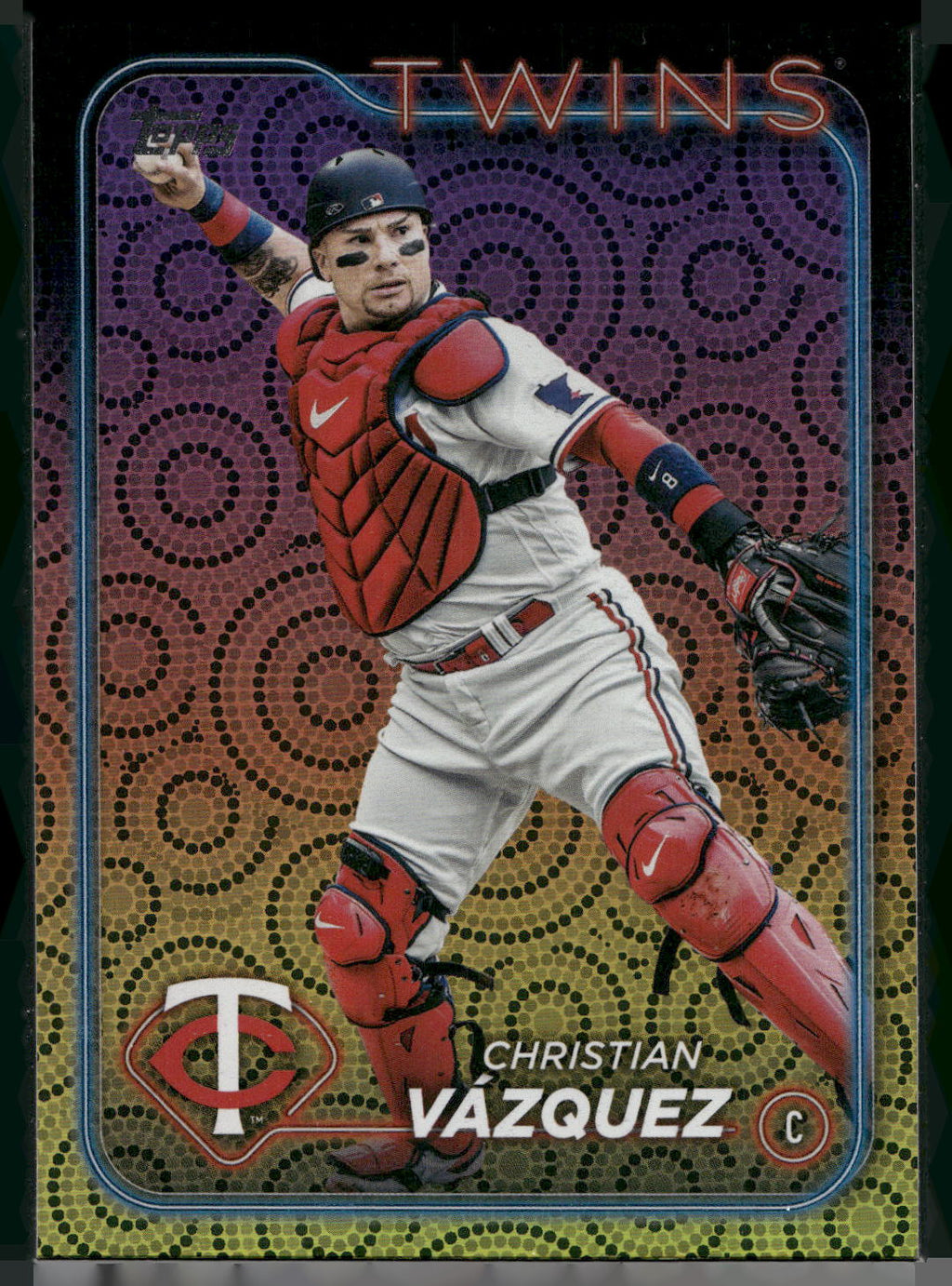 2024 Topps #654 Christian Vázquez Holiday