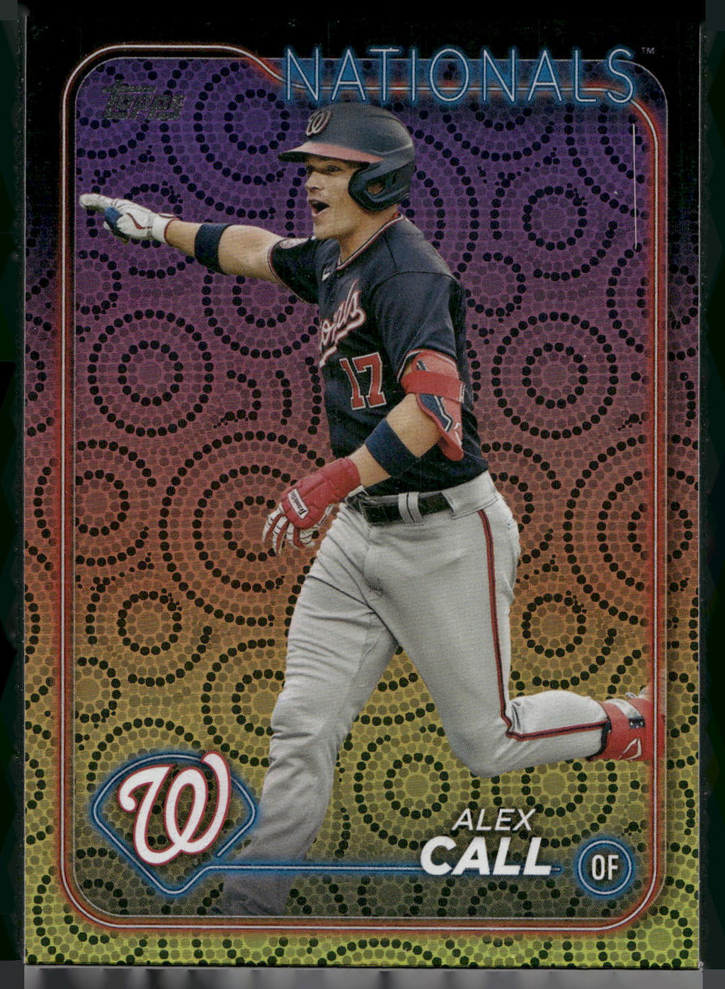 2024 Topps #496 Alex Call Holiday