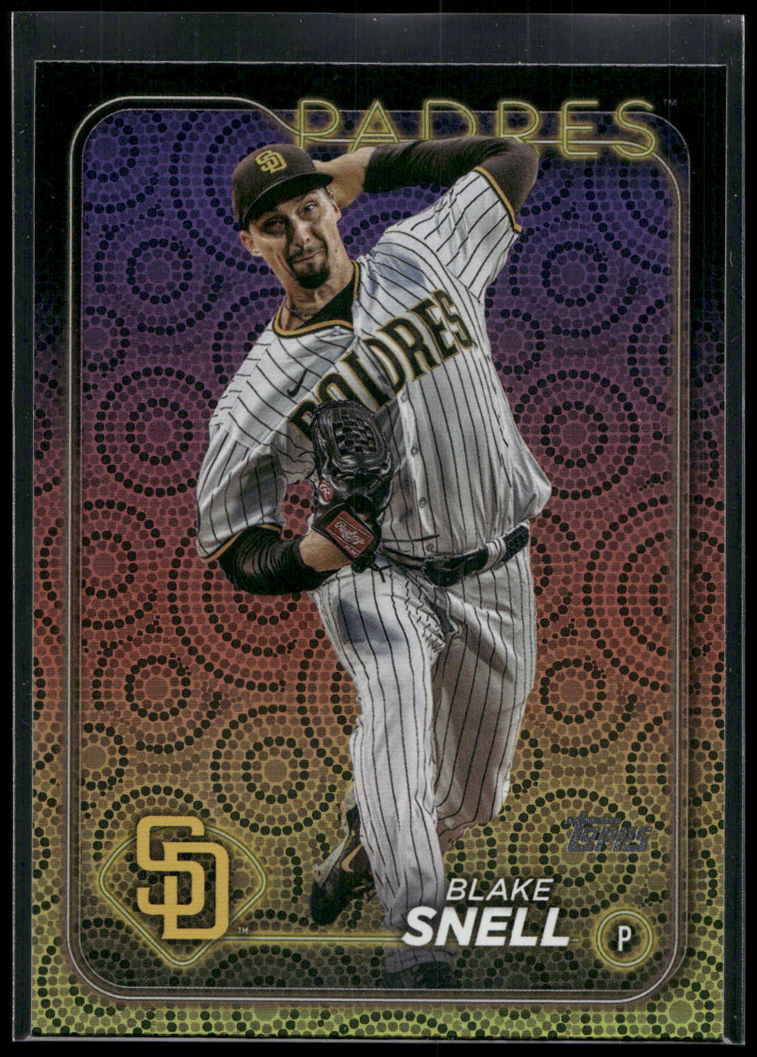 2024 Topps #460 Blake Snell Holiday