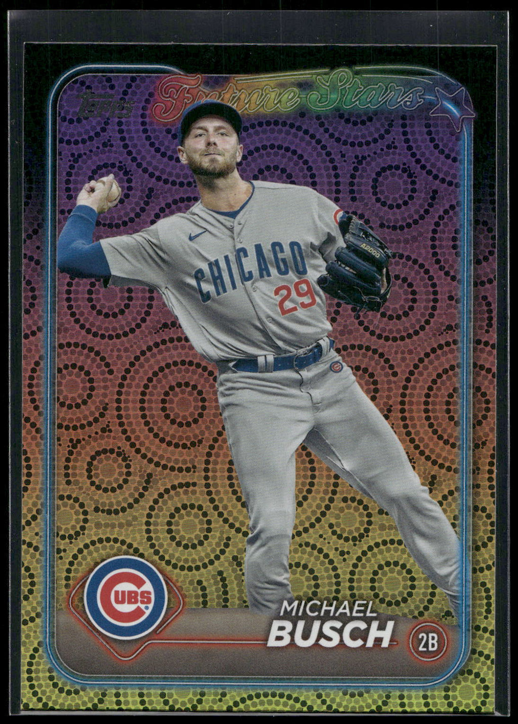 2024 Topps #471 Michael Busch Holiday