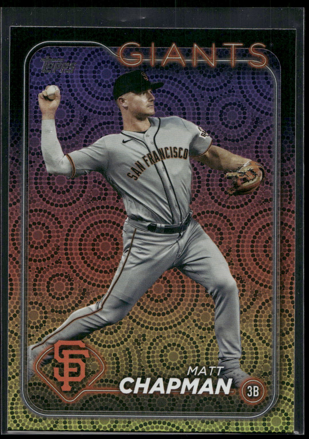 2024 Topps #393 Matt Chapman Holiday