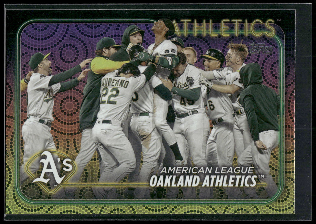 2024 Topps #688 Oakland Athletics Holiday