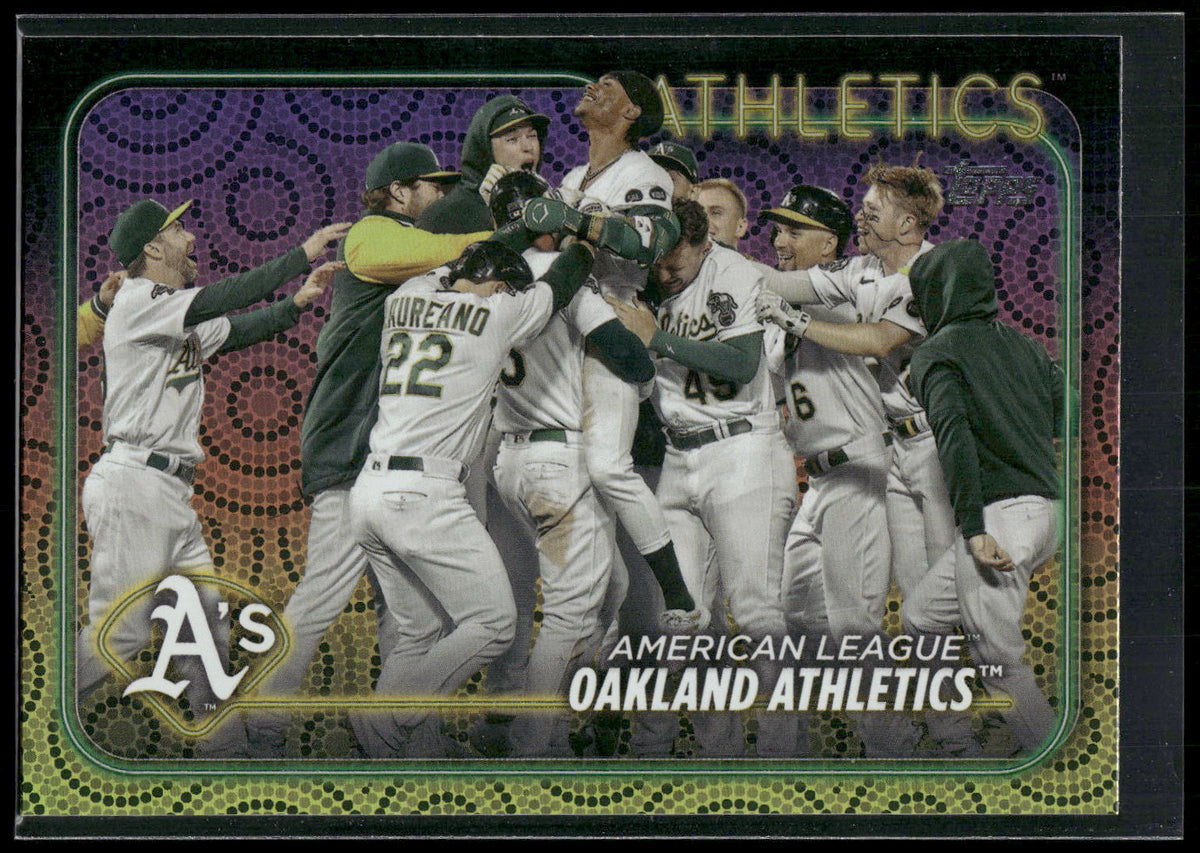 2024 Topps #688 Oakland Athletics Holiday