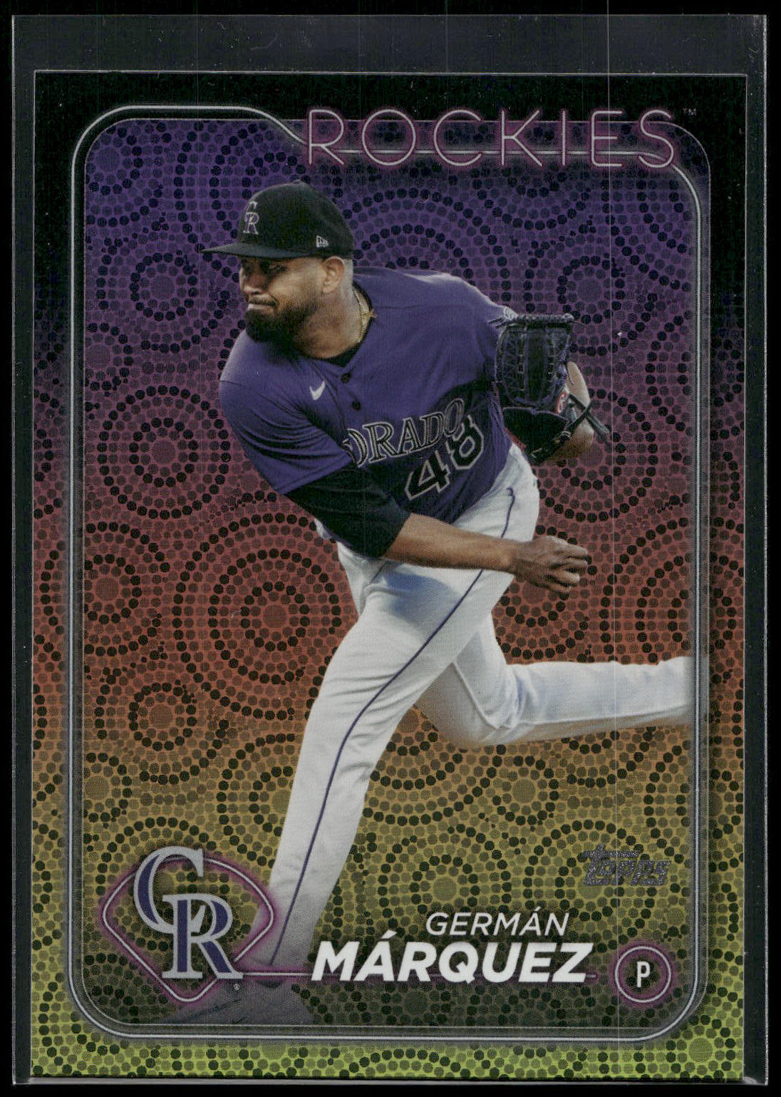 2024 Topps #618 Germán Márquez Holiday