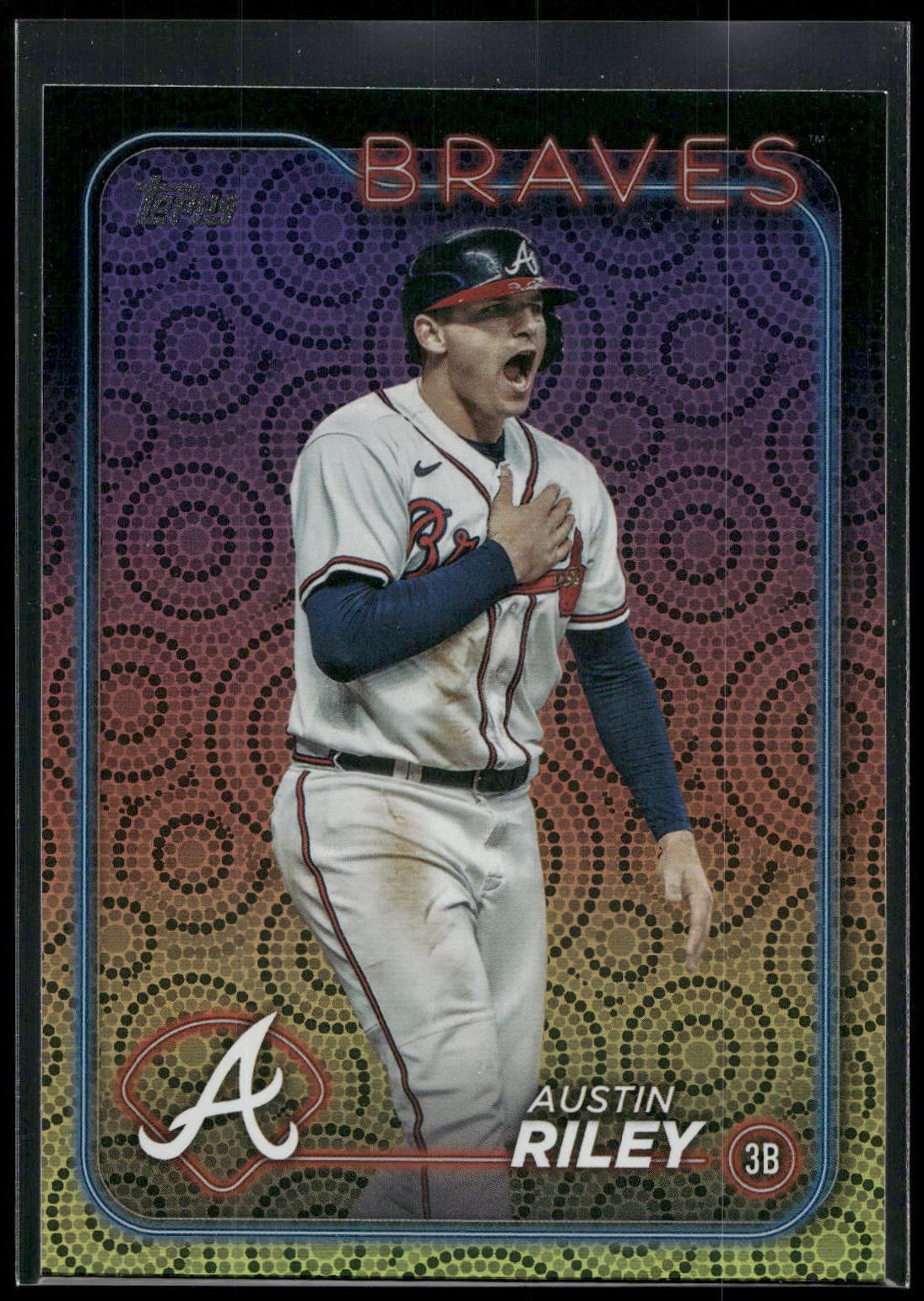 2024 Topps #595 Austin Riley Holiday