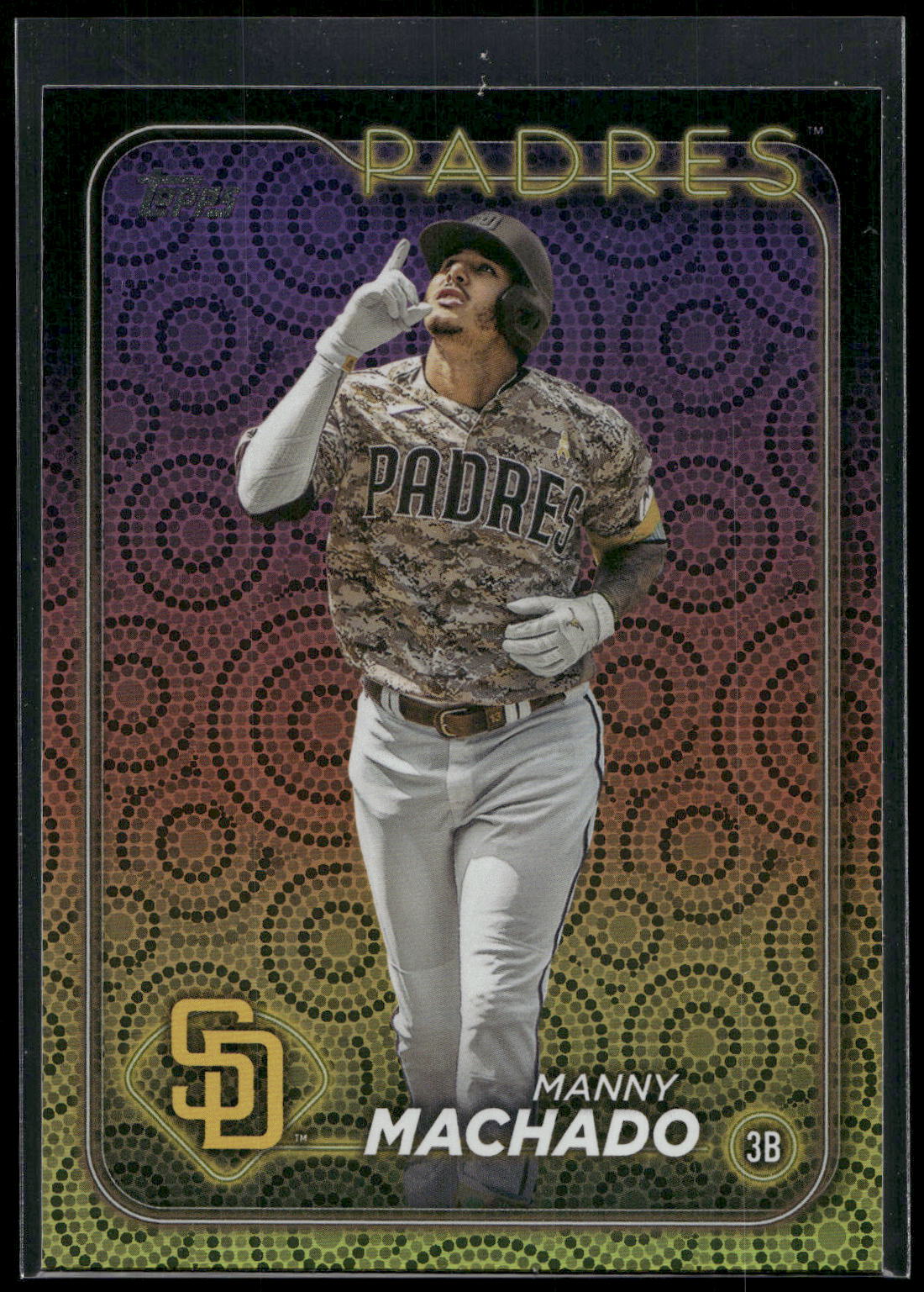 2024 Topps #550 Manny Machado Holiday