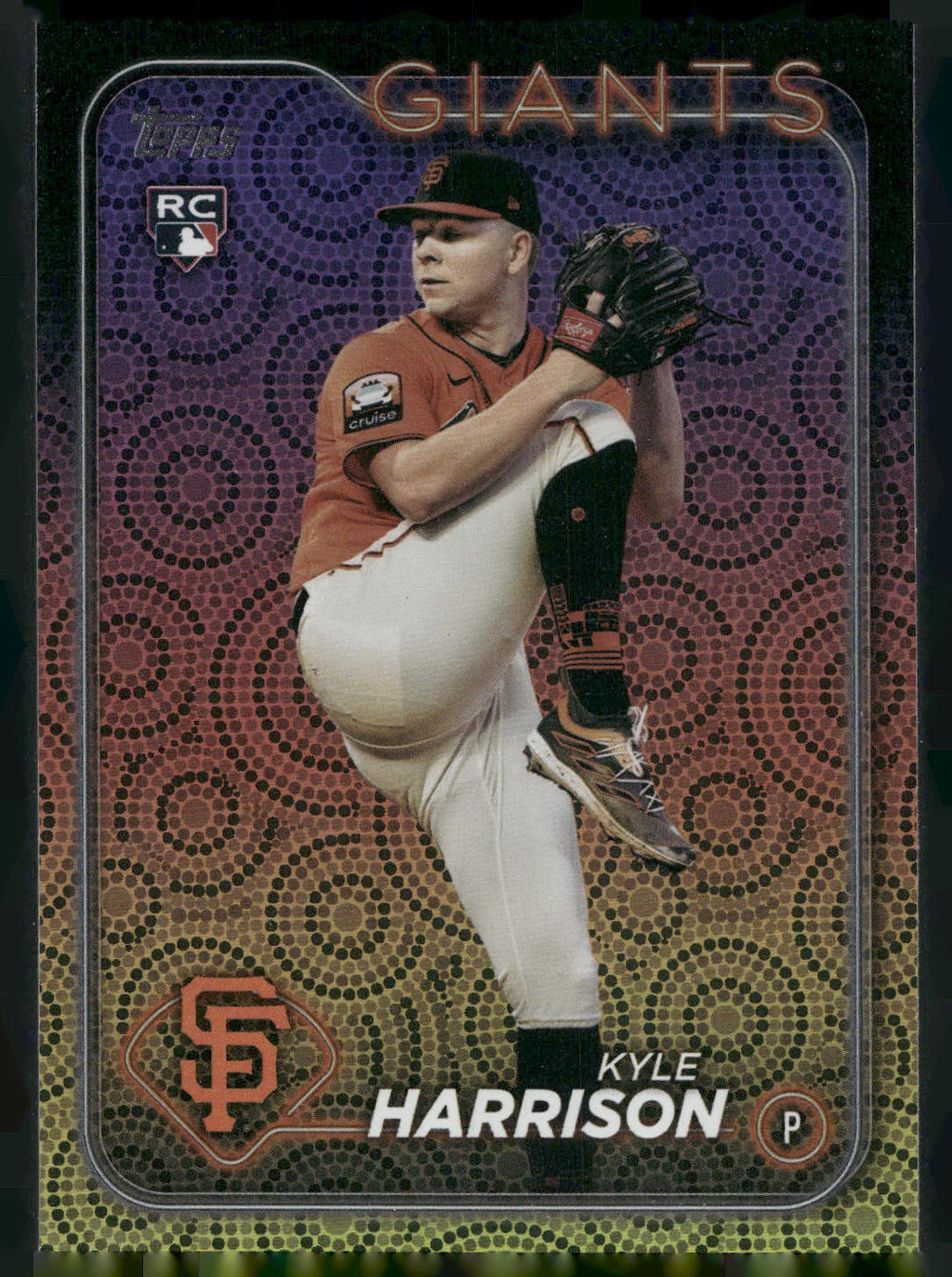 2024 Topps #667 Kyle Harrison Holiday