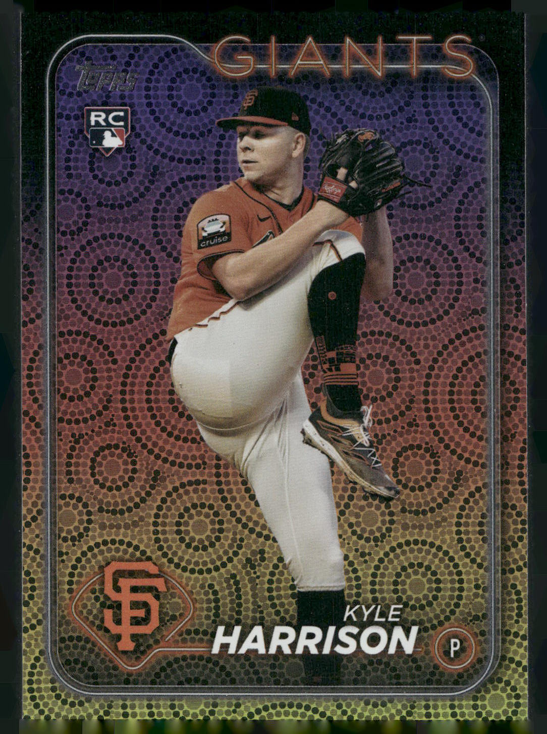 2024 Topps #667 Kyle Harrison Holiday