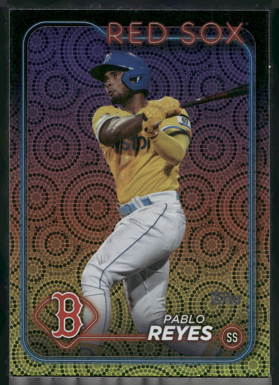2024 Topps #594 Pablo Reyes Holiday