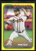 2024 Topps #539 A.J. Minter Yellow