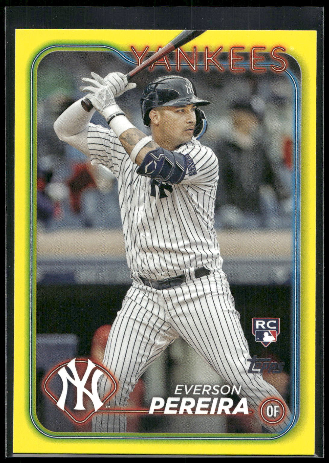 2024 Topps #461 Everson Pereira Yellow