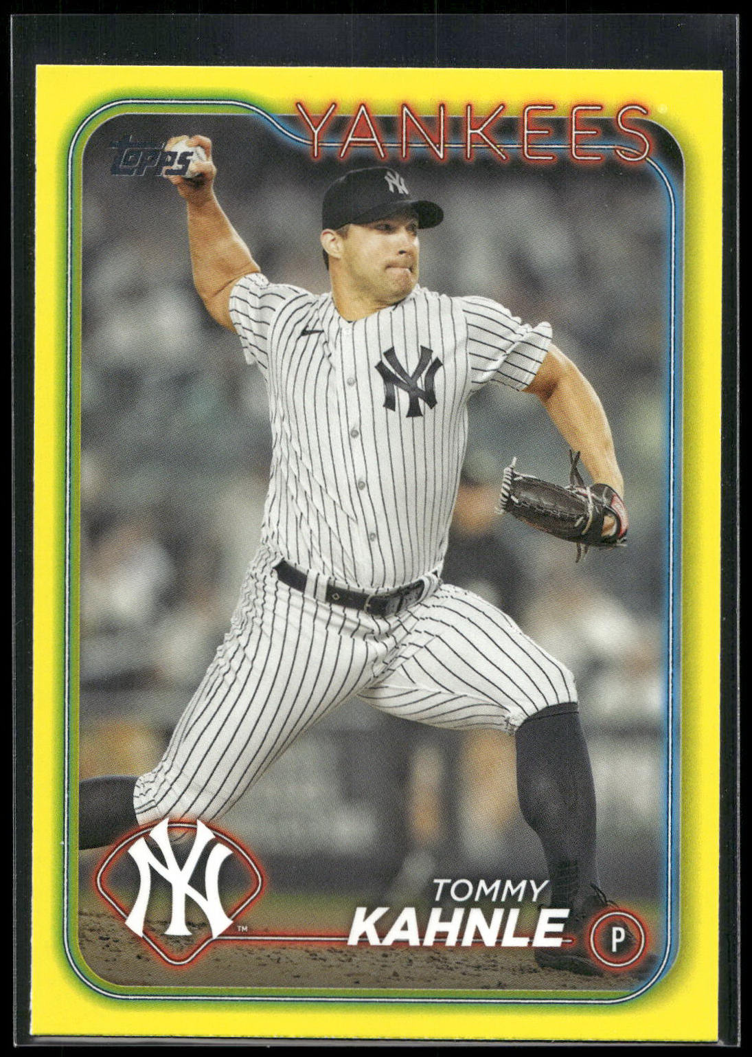2024 Topps #576 Tommy Kahnle Yellow